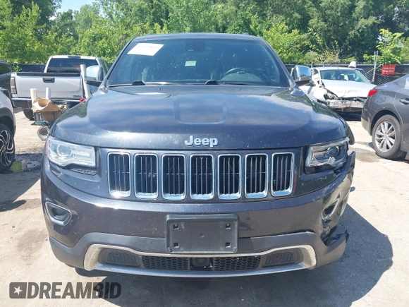 2014 Jeep Grand Cherokee Limited z VIN 1C4RJFBG3EC266491, wystawiony jako IAAI lot #42319864 z przebiegiem 156 873 mil mil oraz . Historia ofert i sprzedaży dostępna na DreamBid. Obrazek 13.