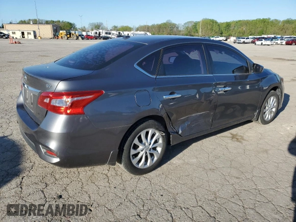 2018 Nissan Sentra SV with VIN 3N1AB7AP4JL652971, listed as a Copart auction lot 50880354 with 53,627 mi miles and Salvage Title. Bid and sale history available at carsss.com. Image 3.