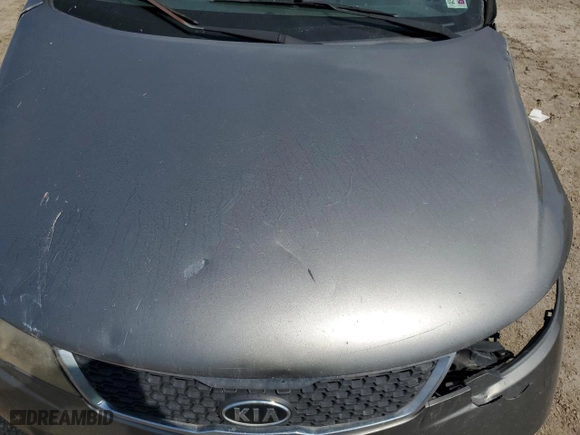 2012 Kia Forte EX with VIN KNAFU4A27C5545154, listed as a Copart auction lot 50075135 with 0 mi miles and Salvage Title. Bid and sale history available at carsss.com. Image 12.