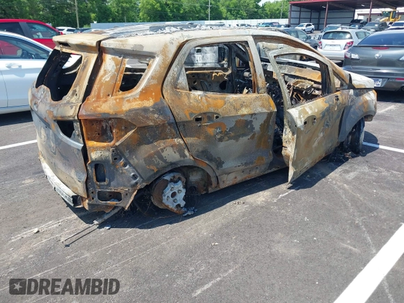 2021 Ford EcoSport SE with VIN MAJ3S2GE3MC453639, listed as a IAAI auction lot 42331491 with Not provided miles and . Bid and sale history available at DreamBid. Image 4.