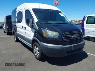 2015 Ford Transit Cargo with VIN 1FTYR2CM4FKA84498, listed as a IAAI auction lot 42646661 with 120,139 mi miles and . Bid and sale history available at DreamBid. Image 1.