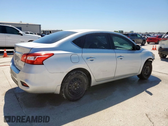2017 Nissan Sentra S with VIN 3N1AB7AP8HY323459, listed as a Copart auction lot 53739775 with 88,874 mi miles and Clean title. Bid and sale history available at DreamBid. Image 3.