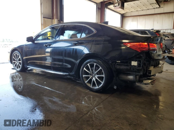 2018 Acura TLX Technology with VIN 19UUB3F52JA001454, listed as a Copart auction lot 60721805 with 87,447 mi miles and Salvage title. Bid and sale history available at DreamBid. Image 2.