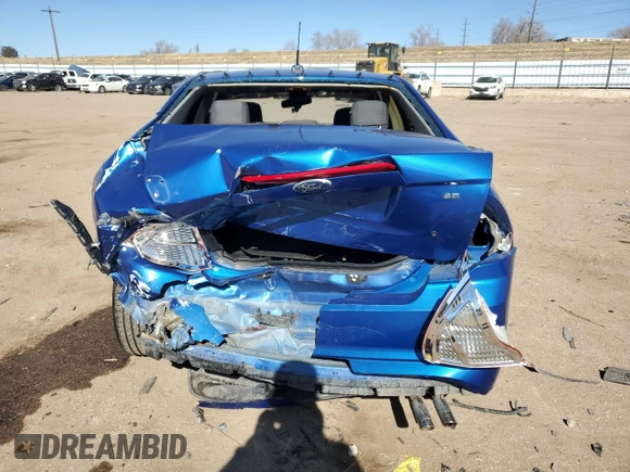 2012 Ford Fusion SE with VIN 3FAHP0HA8CR332435, listed as a Copart auction lot 44200055 with 105,416 mi miles and Salvage Title. Bid and sale history available at DreamBid. Image 6.