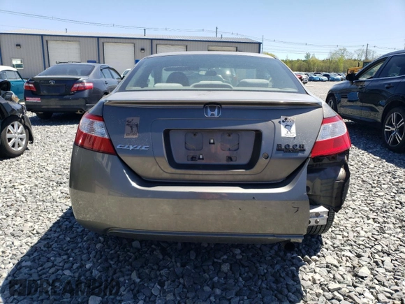 2006 Honda Civic Cpe LX with VIN 2HGFG12606H528429, listed as a Copart auction lot 54141545 with 150,503 mi miles and Clean Title. Bid and sale history available at carsss.com. Image 7.