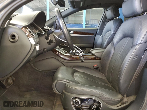 2015 Audi A8 with VIN WAUJGAFD3FN016587, listed as a Copart auction lot 60778904 with 116,818 mi miles and Clean title. Bid and sale history available at DreamBid. Image 7.
