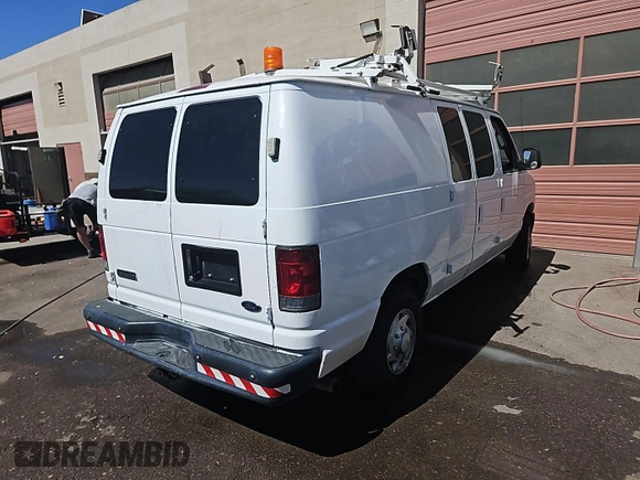 2008 Ford Econoline Cargo Commercial with VIN 1FTNE24L08DA86003, listed as a IAAI auction lot 42888156 with 240,617 mi miles and . Bid and sale history available at DreamBid. Image 11.
