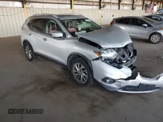 2015 Nissan Rogue SL z VIN 5N1AT2MV7FC850725, wystawiony jako Copart lot #54993195 z przebiegiem 98 804 mil mil oraz Szkoda całkowita • Salvage title. Historia ofert i sprzedaży dostępna na DreamBid. Obrazek 4.