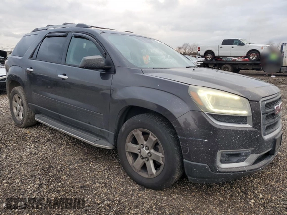 2015 GMC Acadia SLE with VIN 1GKKRPKD5FJ313947, listed as a Copart auction lot 43134825 with 169,188 mi miles and Salvage Title. Bid and sale history available at carsss.com. Image 4.