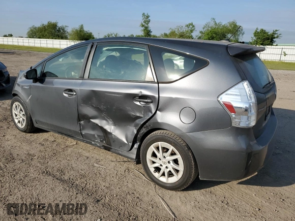 2012 Toyota Prius Two with VIN JTDZN3EU0C3109826, listed as a Copart auction lot 53475275 with 128,386 mi miles and Salvage Title. Bid and sale history available at DreamBid. Image 2.