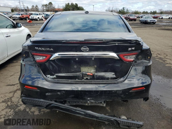 2020 Nissan Maxima SR with VIN 1N4AA6EV8LC381971, listed as a Copart auction lot 49859545 with 65,169 mi miles and Salvage Title. Bid and sale history available at DreamBid. Image 6.
