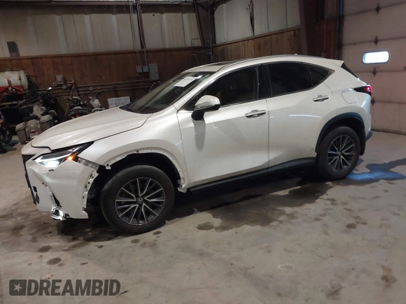 2024 Lexus NX with VIN 2T2AGCEZ0RC034530, listed as a IAAI auction lot 41321737 with 41,875 mi miles. Bid and sale history available at carsss.com. Image 22.