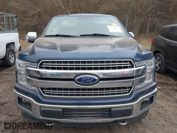 2019 Ford F-150 XL with VIN 1FTEW1E51KFC78923, listed as a IAAI auction lot 41528607 with 111,712 mi miles. Bid and sale history available at carsss.com. Image 12.