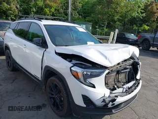 2020 GMC Terrain SLE z VIN 3GKALMEV7LL272600, wystawiony jako IAAI lot #42102746 z przebiegiem 90 385 mil mil oraz . Historia ofert i sprzedaży dostępna na DreamBid. Obrazek 1.