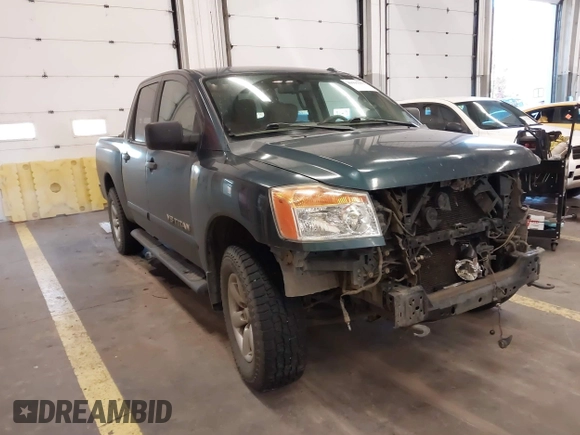 2014 Nissan Titan S with VIN 1N6AA0EC1EN506240, listed as a IAAI auction lot 40995055 with 64,599 mi miles and . Bid and sale history available at DreamBid. Image 1.