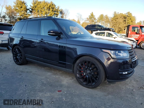 2013 Land Rover Range Rover Autobiography with VIN SALGV2EF5DA109068, listed as a Copart auction lot 86066064 with 85,858 mi miles and Clean Title. Bid and sale history available at DreamBid. Image 4.