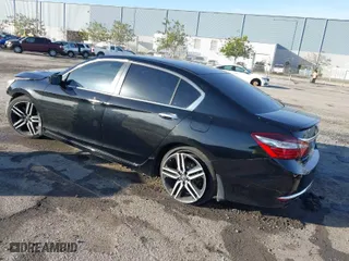 2017 Honda Accord Sedan Sport SE with VIN 1HGCR2F13HA073997, listed as a IAAI auction lot 41840277 with 143,146 mi miles. Bid and sale history available at carsss.com. Image 3.
