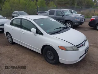 2008 Honda Civic LX with VIN 1HGFA16548L009585, listed as a IAAI auction lot 42134777 with Not Provided miles and . Bid and sale history available at DreamBid. Image 1.