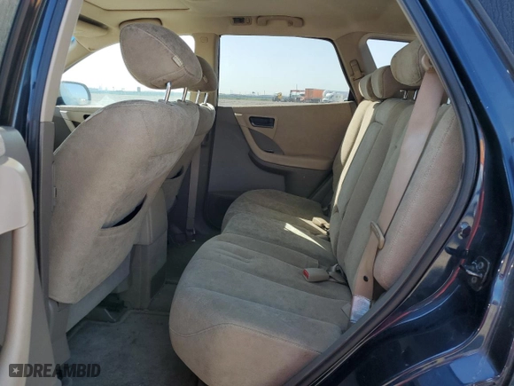 2005 Nissan Murano SE with VIN JN8AZ08T05W302048, listed as a Copart auction lot 52430715 with 185,744 mi miles and Salvage Title. Bid and sale history available at carsss.com. Image 11.