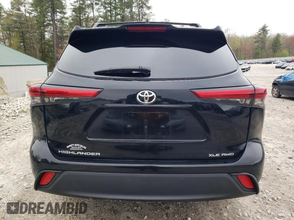 2023 Toyota Highlander L z VIN 5TDKDRBH6PS041762, wystawiony jako Copart lot #54960045 z przebiegiem 27 738 mil mil oraz Szkoda całkowita • Salvage title. Historia ofert i sprzedaży dostępna na DreamBid. Obrazek 6.