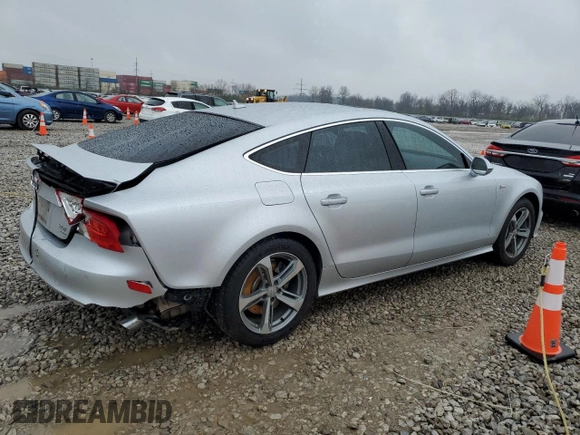 2013 Audi A7 Prestige with VIN WAU3GAFC9DN039773, listed as a Copart auction lot 52095735 with 107,246 mi miles and Salvage title. Bid and sale history available at DreamBid. Image 3.