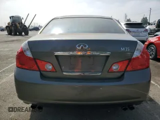 2007 Infiniti M Sport with VIN JNKAY01E77M302135, listed as a Copart auction lot 75959464 with 186,491 mi miles and Salvage Title. Bid and sale history available at DreamBid. Image 6.