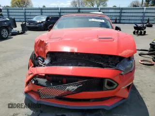2018 Ford Mustang EcoBoost Premium with VIN 1FATP8UH4J5138707, listed as a Copart auction lot 52499475 with 92,254 mi miles and Salvage title. Bid and sale history available at DreamBid. Image 5.