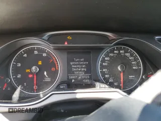 2013 Audi A4 Premium with VIN WAUBFAFL4DA159793, listed as a Copart auction lot 51822465 with 58,807 mi miles and Salvage Title. Bid and sale history available at carsss.com. Image 9.