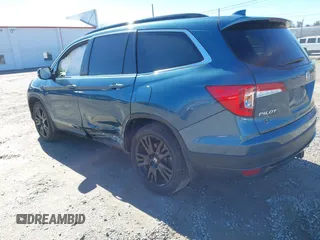 2021 Honda Pilot Special Edition with VIN 5FNYF6H26MB019671, listed as a IAAI auction lot 41551955 with 53,783 mi miles and . Bid and sale history available at DreamBid. Image 3.