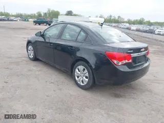 2014 Chevrolet Cruze LS with VIN 1G1PB5SG2E7366520, listed as a IAAI auction lot 42034644 with 163,065 mi miles. Bid and sale history available at carsss.com. Image 3.