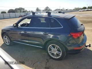 2015 Audi Q5 Premium Plus with VIN WA1CMAFP2FA037348, listed as a Copart auction lot 54729095 with 94,549 mi miles and Salvage title. Bid and sale history available at DreamBid. Image 2.