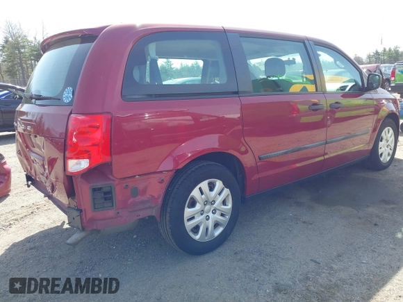 2014 Dodge Grand Caravan American Value with VIN 2C4RDGBG4ER366328, listed as a IAAI auction lot 42127426 with 69,358 mi miles and . Bid and sale history available at DreamBid. Image 4.