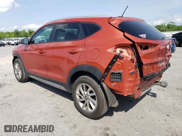 2017 Hyundai Tucson Sport z VIN KM8J33A26HU337673, wystawiony jako Copart lot #55035585 z przebiegiem 84 554 mil mil oraz Szkoda całkowita • Salvage title. Historia ofert i sprzedaży dostępna na DreamBid. Obrazek 2.