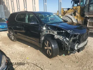 2018 Chevrolet Traverse LT Leather with VIN 1GNEVHKW7JJ160015, listed as a Copart auction lot 45685755 with 80,569 mi miles and Salvage Title. Bid and sale history available at carsss.com. Image 4.