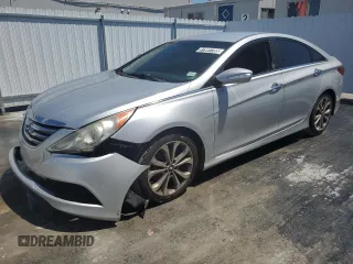 2014 Hyundai Sonata SE with VIN 5NPEC4AC5EH904529, listed as a Copart auction lot 51991785 with 148,988 mi miles and Clean Title. Bid and sale history available at DreamBid. Image 1.