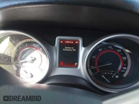 2016 Dodge Journey SE with VIN 3C4PDCAB6GT104588, listed as a IAAI auction lot 41823732 with 133,819 mi miles. Bid and sale history available at carsss.com. Image 15.