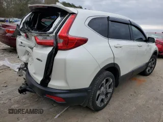 2018 Honda CR-V EX-L with VIN 2HKRW2H8XJH684510, listed as a Copart auction lot 71558802 with 51,264 mi miles. Bid and sale history available at carsss.com. Image 3.