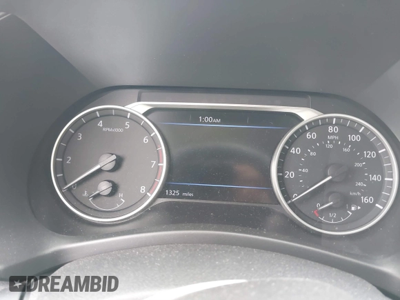 2025 Nissan Sentra SV with VIN 3N1AB8CV1SY243431, listed as a IAAI auction lot 41885210 with 1,325 mi miles and . Bid and sale history available at DreamBid. Image 15.