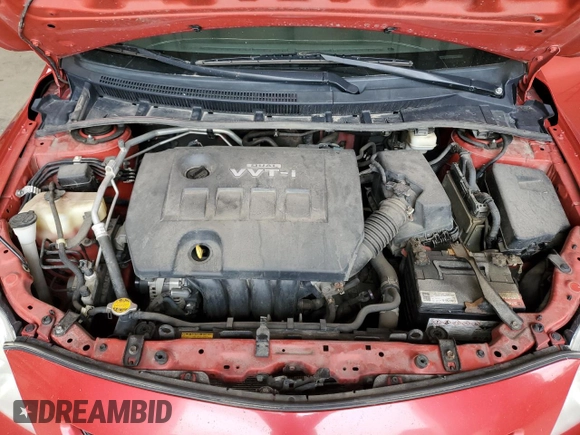2010 Toyota Corolla with VIN 2T1BU4EE0AC368176, listed as a Copart auction lot 59730895 with 293,846 mi miles and Salvage title. Bid and sale history available at DreamBid. Image 11.