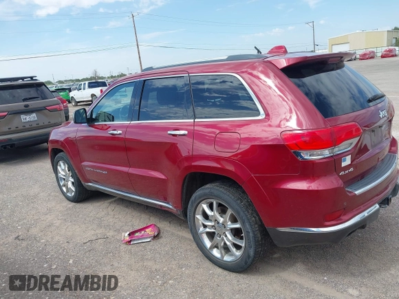 2014 Jeep Grand Cherokee Summit z VIN 1C4RJFJT4EC423217, wystawiony jako IAAI lot #42704059 z przebiegiem 245 928 mil mil oraz . Historia ofert i sprzedaży dostępna na DreamBid. Obrazek 14.