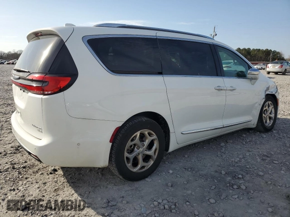 2021 Chrysler Pacifica Limited z VIN 2C4RC3GG6MR590610, wystawiony jako Copart lot #48394325 z przebiegiem 86 984 mil mil oraz Szkoda całkowita • Salvage title. Historia ofert i sprzedaży dostępna na DreamBid. Obrazek 3.