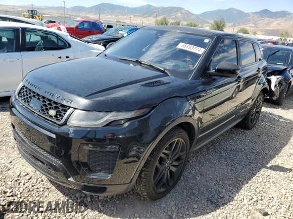2016 Land Rover Range Rover Evoque HSE Dynamic z VIN SALVD2BG3GH084562, wystawiony jako Copart lot #66993774 z przebiegiem 93 592 mil mil oraz Szkoda całkowita • Salvage title. Historia ofert i sprzedaży dostępna na DreamBid. Obrazek 1.