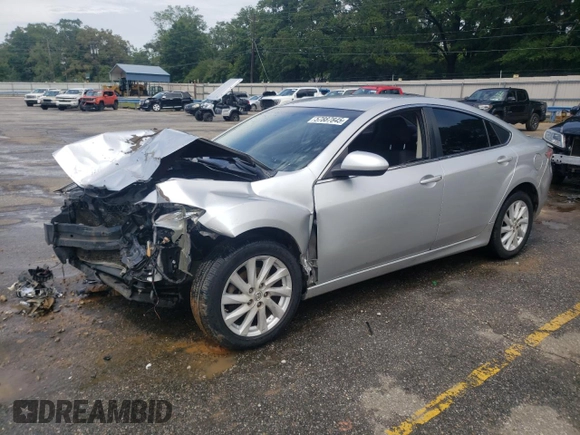 2012 Mazda 6 i Touring with VIN 1YVHZ8DH4C5M28551, listed as a Copart auction lot 57887845 with 204,216 mi miles and Salvage title. Bid and sale history available at DreamBid. Image 1.