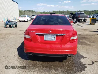 2010 Mercedes-Benz C 300 Sport with VIN WDDGF5EB2AF374778, listed as a Copart auction lot 53113395 with 89,615 mi miles and Salvage Title. Bid and sale history available at DreamBid. Image 6.
