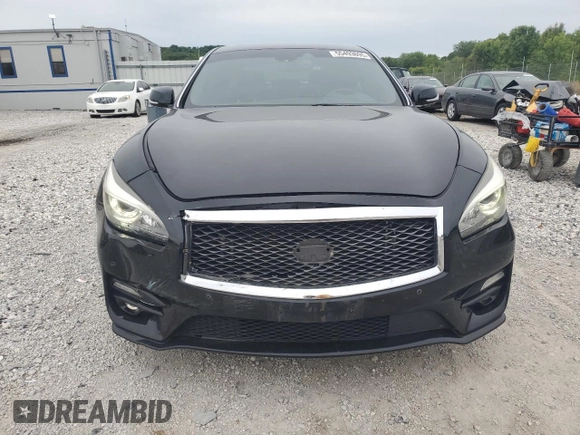 2016 Infiniti Q70 z VIN JN1BY1AP2GM220684, wystawiony jako Copart lot #55493695 z przebiegiem 96 001 mil mil oraz Szkody całkowita. Historia ofert i sprzedaży dostępna na DreamBid. Obrazek 5.