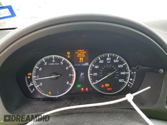 2013 Acura ILX with VIN 19VDE1F33DE022011, listed as a Copart auction lot 50583205 with 112,885 mi miles and Salvage Title. Bid and sale history available at carsss.com. Image 9.