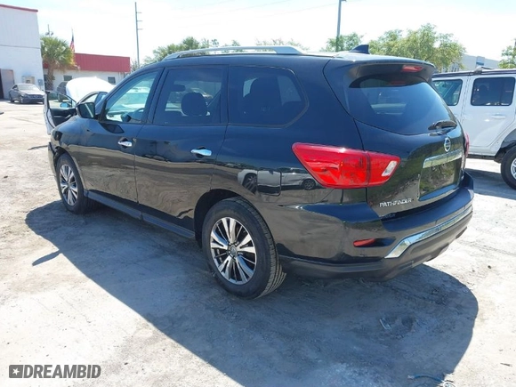 2019 Nissan Pathfinder SL with VIN 5N1DR2MN9KC599969, listed as a IAAI auction lot 41852389 with 186,285 mi miles. Bid and sale history available at carsss.com. Image 3.