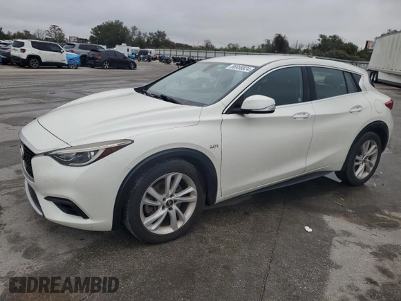 2017 Infiniti QX30 Premium with VIN SJKCH5CP6HA039710, listed as a Copart auction lot 86958824 with Not Provided miles and Salvage Title. Bid and sale history available at DreamBid. Image 1.