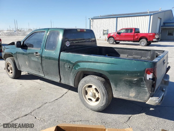 2005 Chevrolet Colorado Z85 with VIN 1GCCS198X58104865, listed as a Copart auction lot 77347404 with 129,604 mi miles and Salvage Title. Bid and sale history available at carsss.com. Image 2.