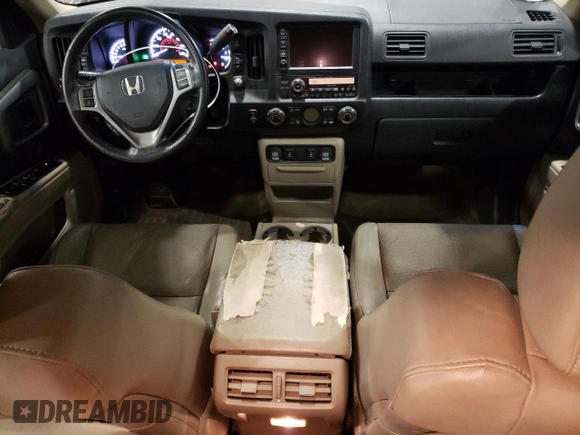 2010 Honda Ridgeline RTL with VIN 5FPYK1F57AB008743, listed as a Copart auction lot 78138974 with 184,255 mi miles and Salvage Title. Bid and sale history available at carsss.com. Image 8.